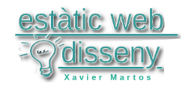 Logo estàtic web disseny